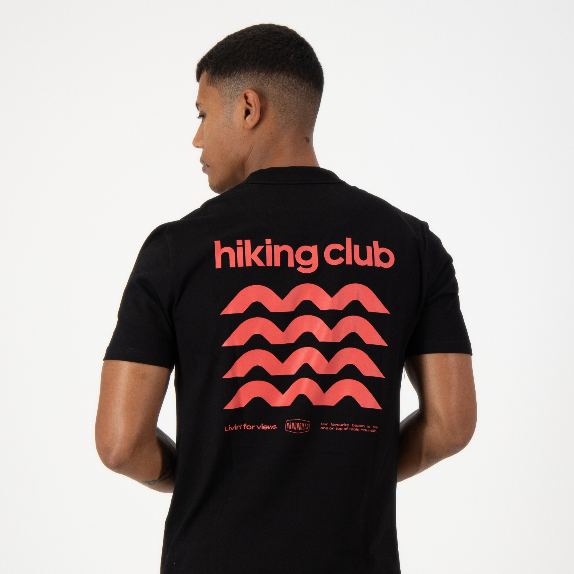 Black Tee | Hiking Club Tee