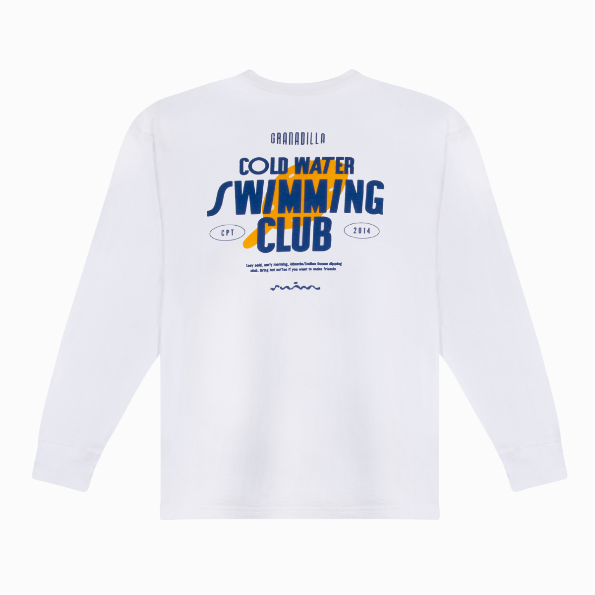 White Long Sleeve | Swimming Club