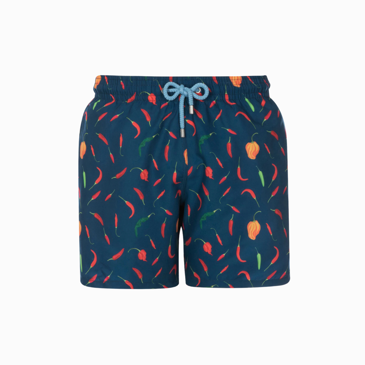 Mid-length Swim Shorts | Chillies / Navy