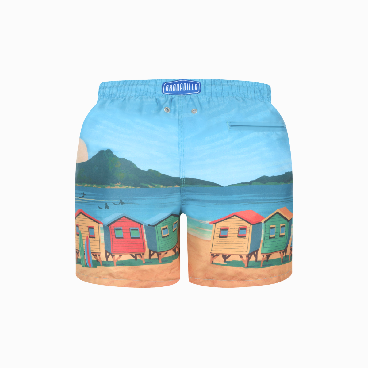 Mid-length Swim Shorts | Muizies / Blue