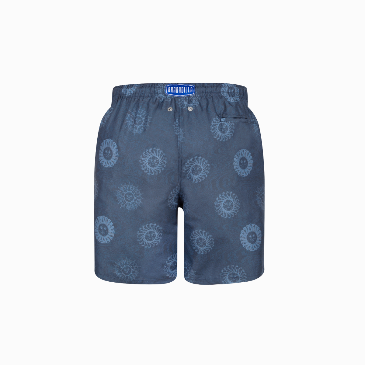 Long Swim Shorts | Helios Sun / Navy