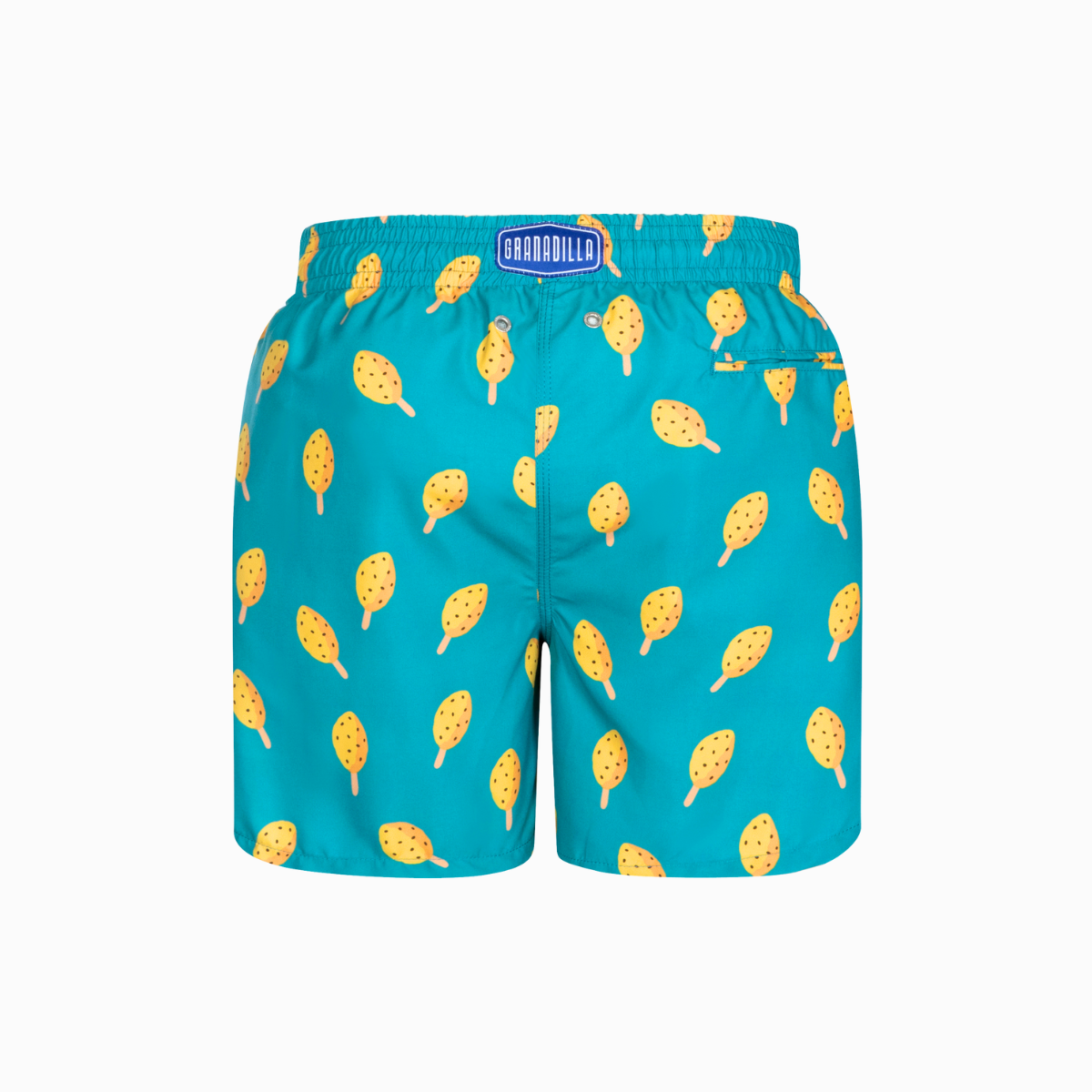 Mid-length Swim Shorts | Lolly / Teal