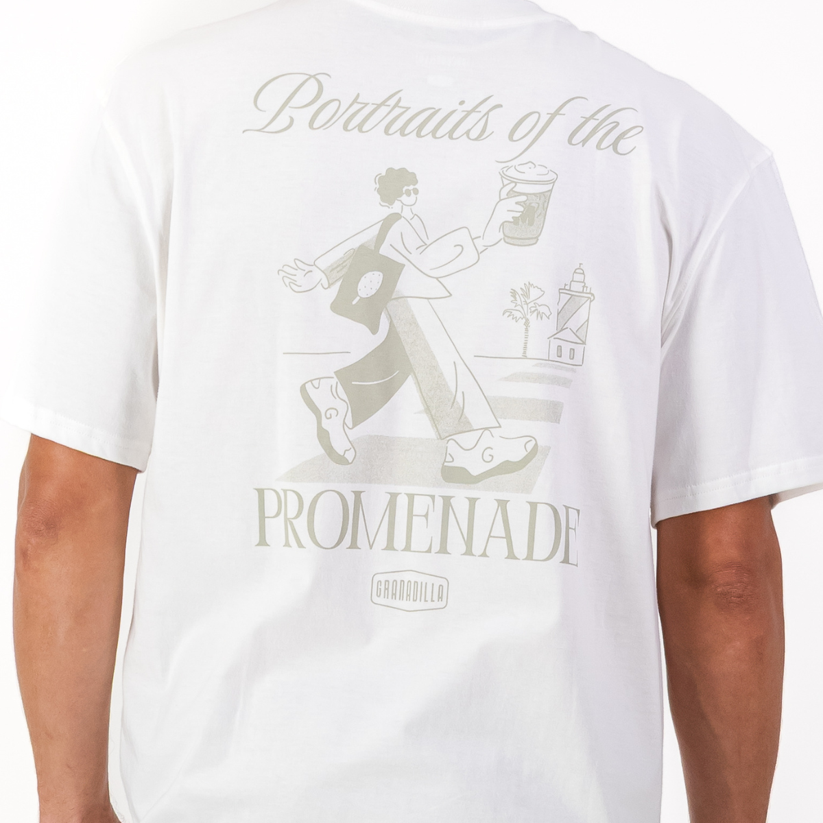 Loose Tee | Matcha Morning / Off-White