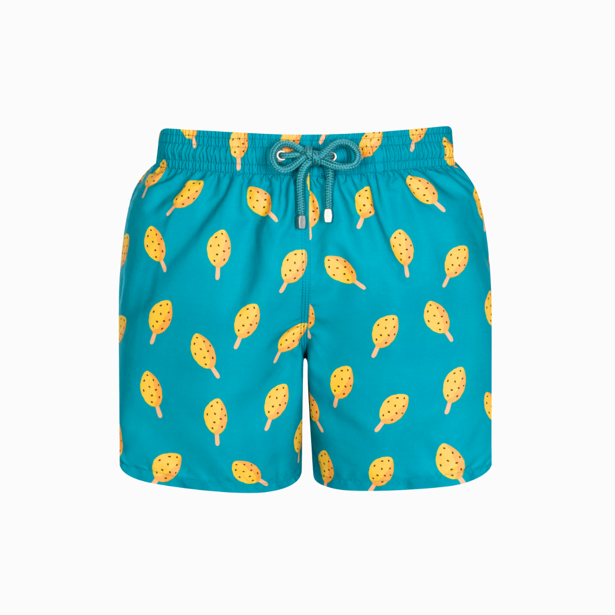 Mid-length Swim Shorts | Lolly / Teal