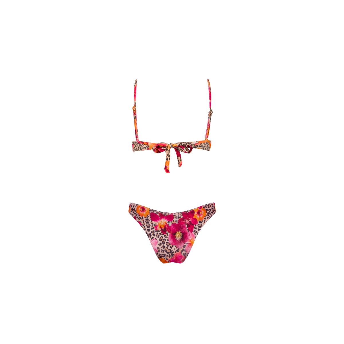 The Leopard Floral Set | Mid Coverage