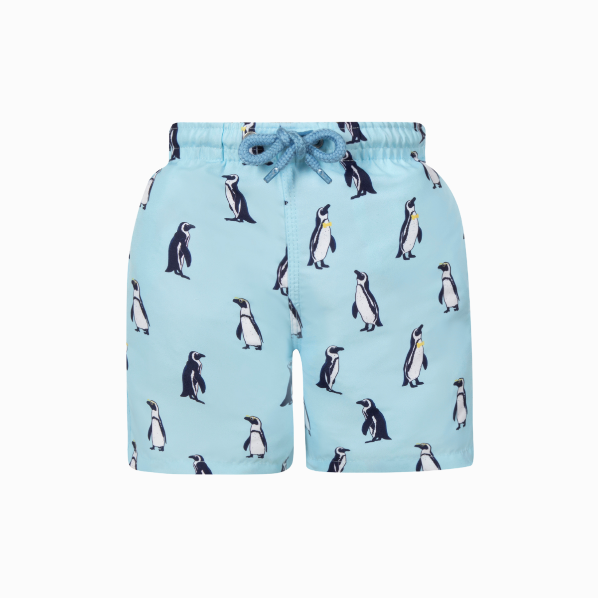 Kids Swim Shorts | Penguins / Bright Blue