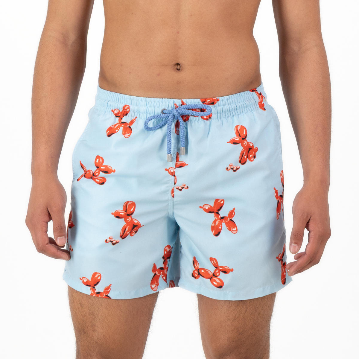 Mid-length Swim Shorts | Balloon Dogs / Blue