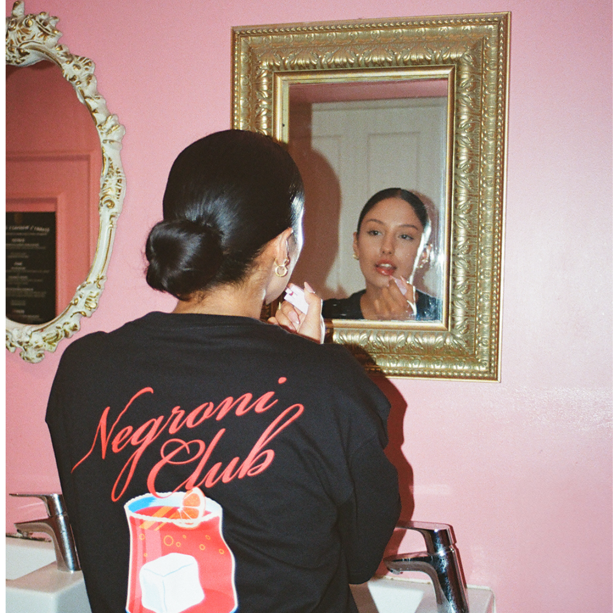 Loose Black Tee | Negroni Club