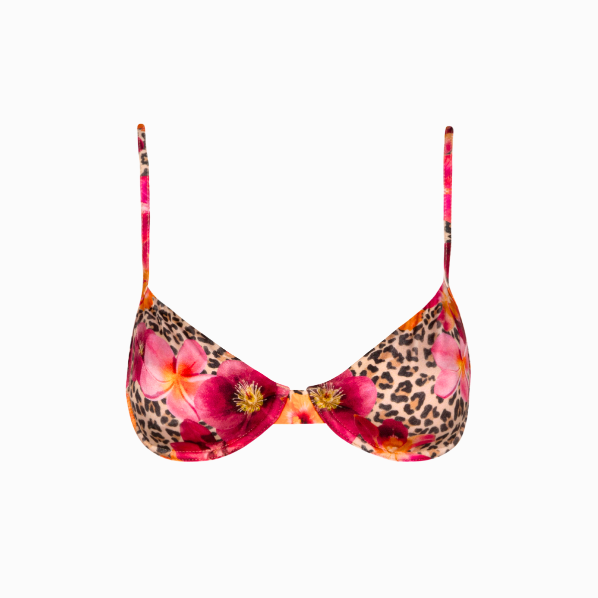 Tay Tay Top | Leopard Floral