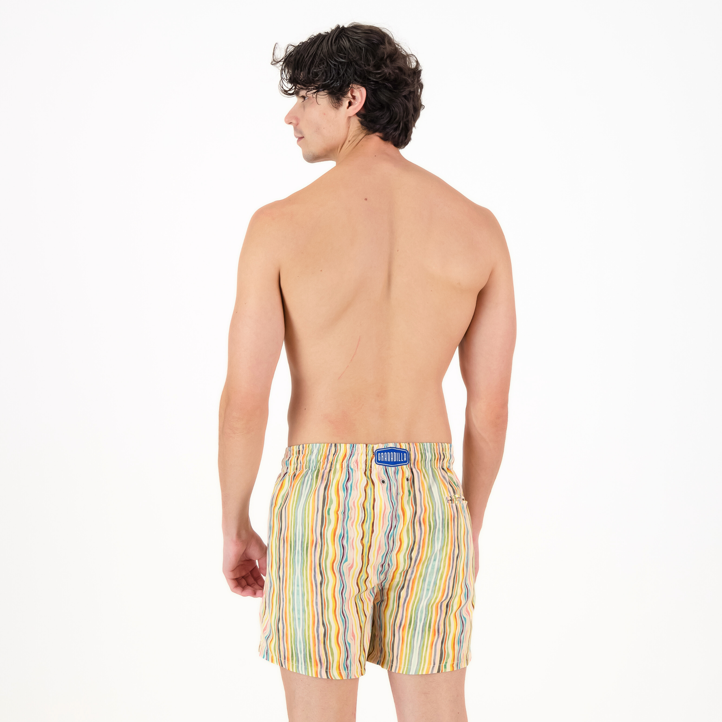 Mid-length Swim Shorts | Strata / Multi