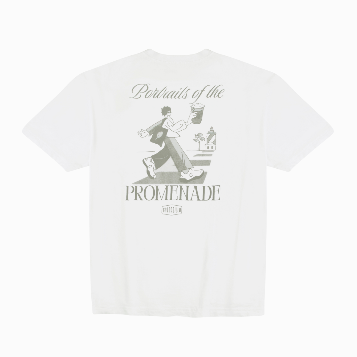 Loose Tee | Matcha Morning / Off-White