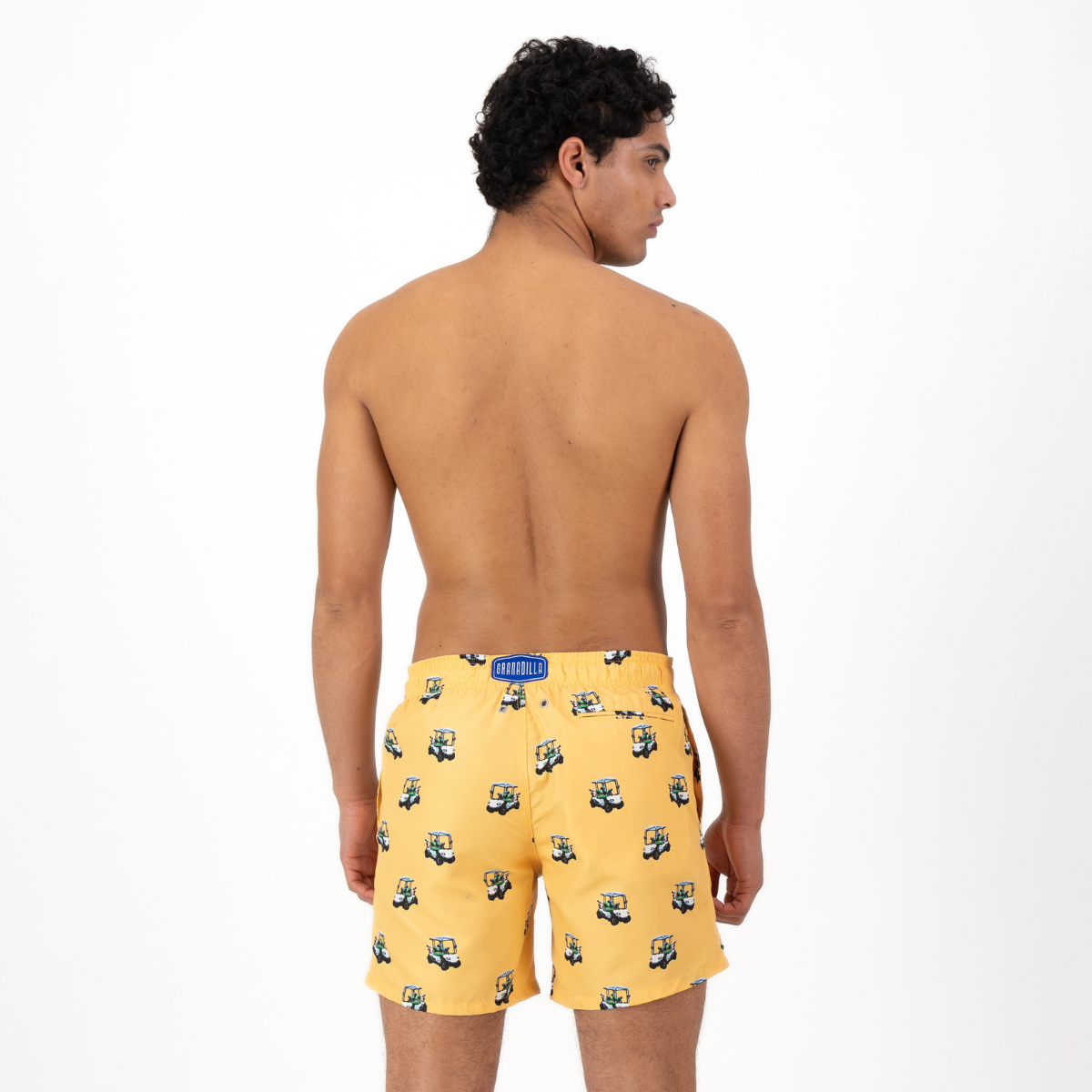 Mid-length Swim Shorts | Golf / Yellow