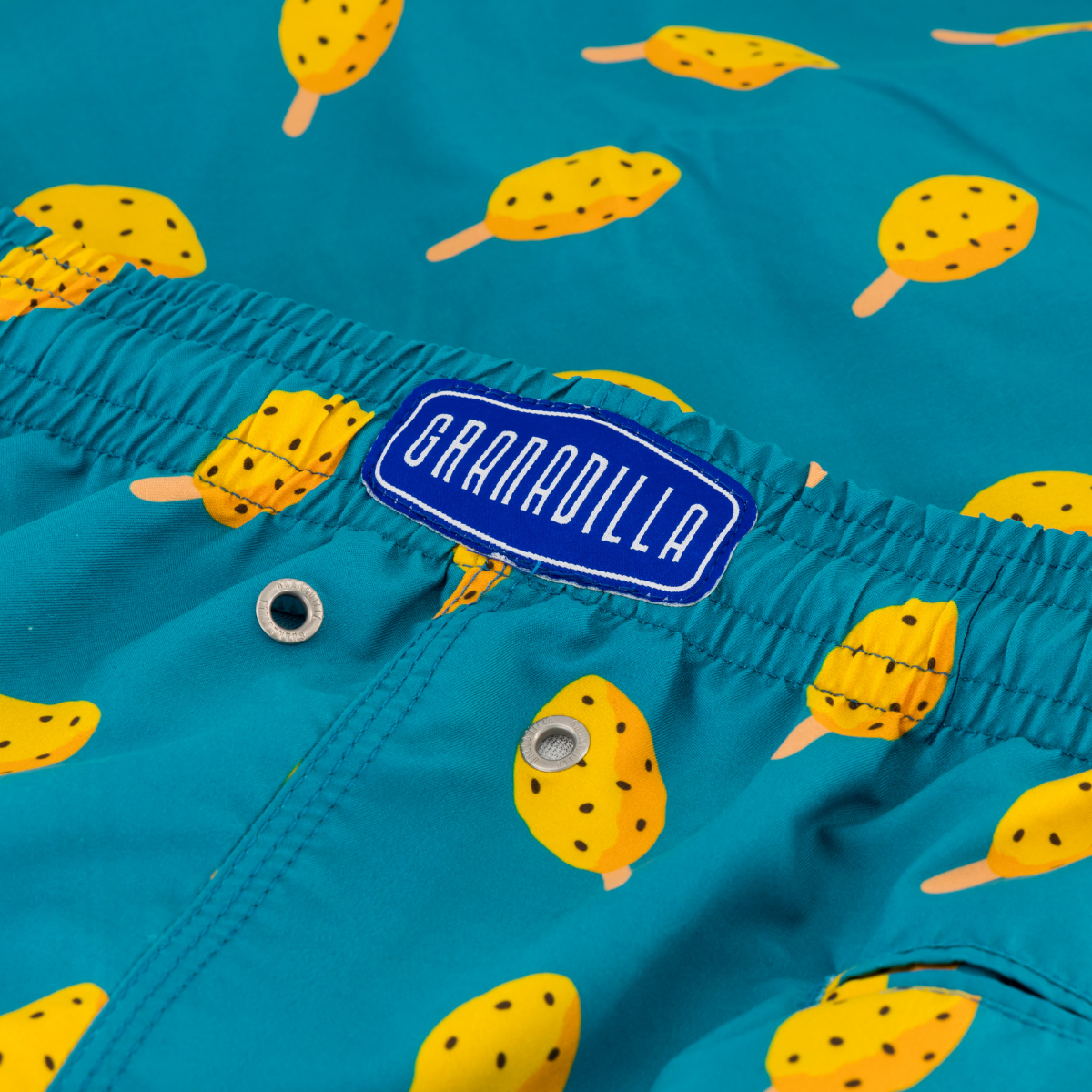 Mid-length Swim Shorts | Lolly / Teal