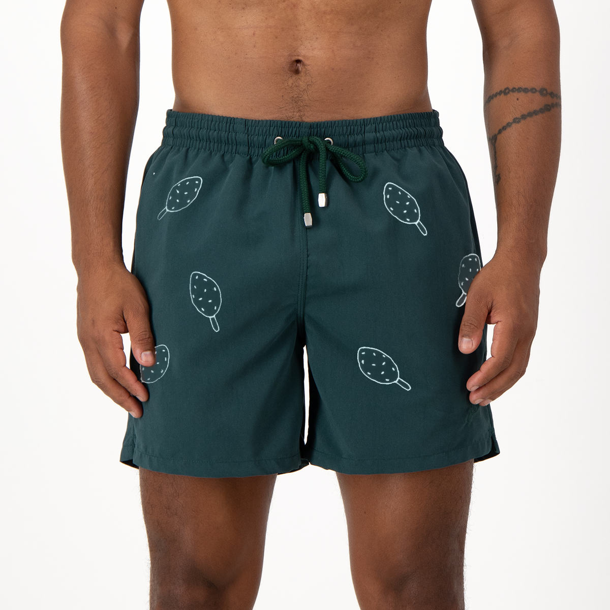 Limited Edition Swim Shorts | Lollies/ Emerald