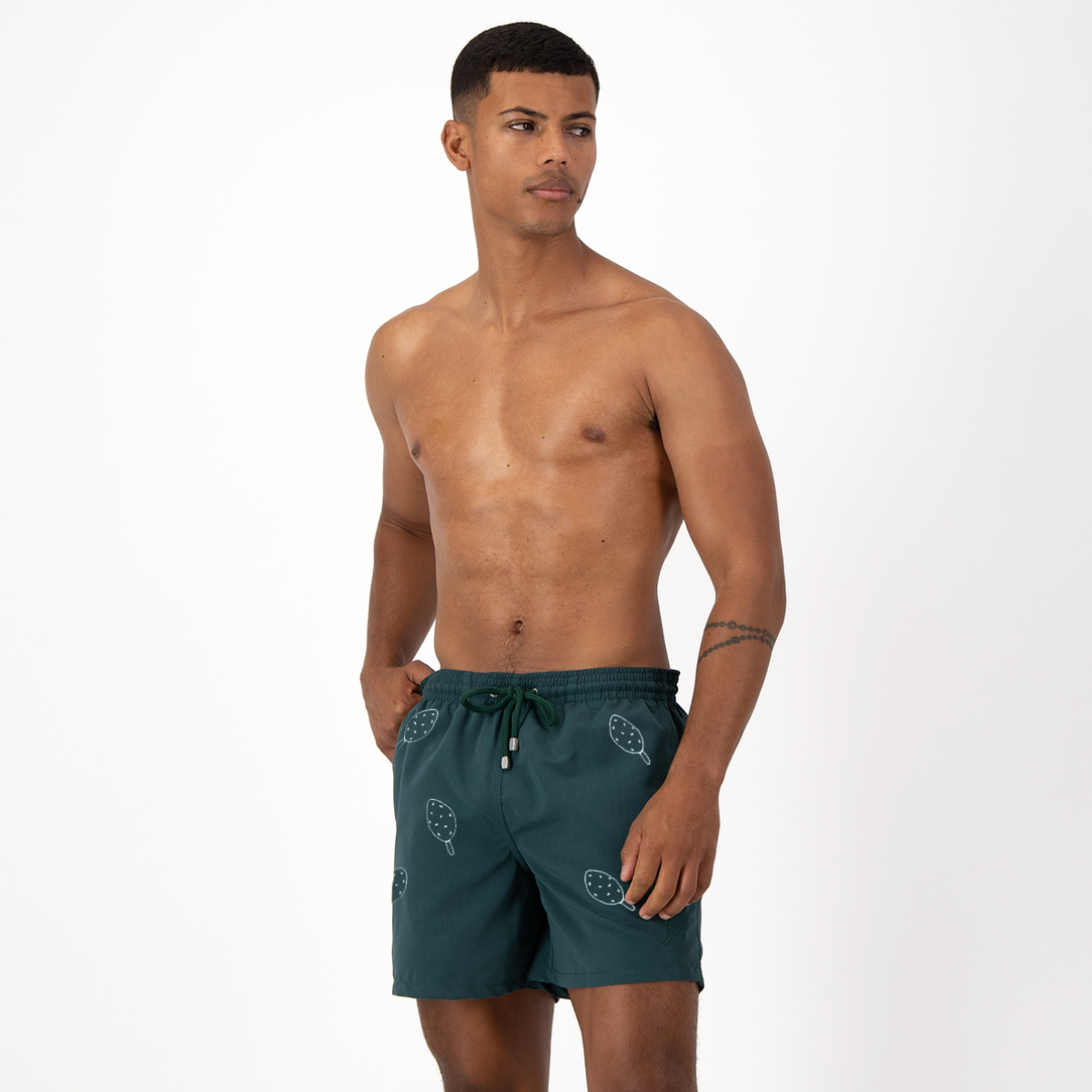 Limited Edition Swim Shorts | Lollies/ Emerald