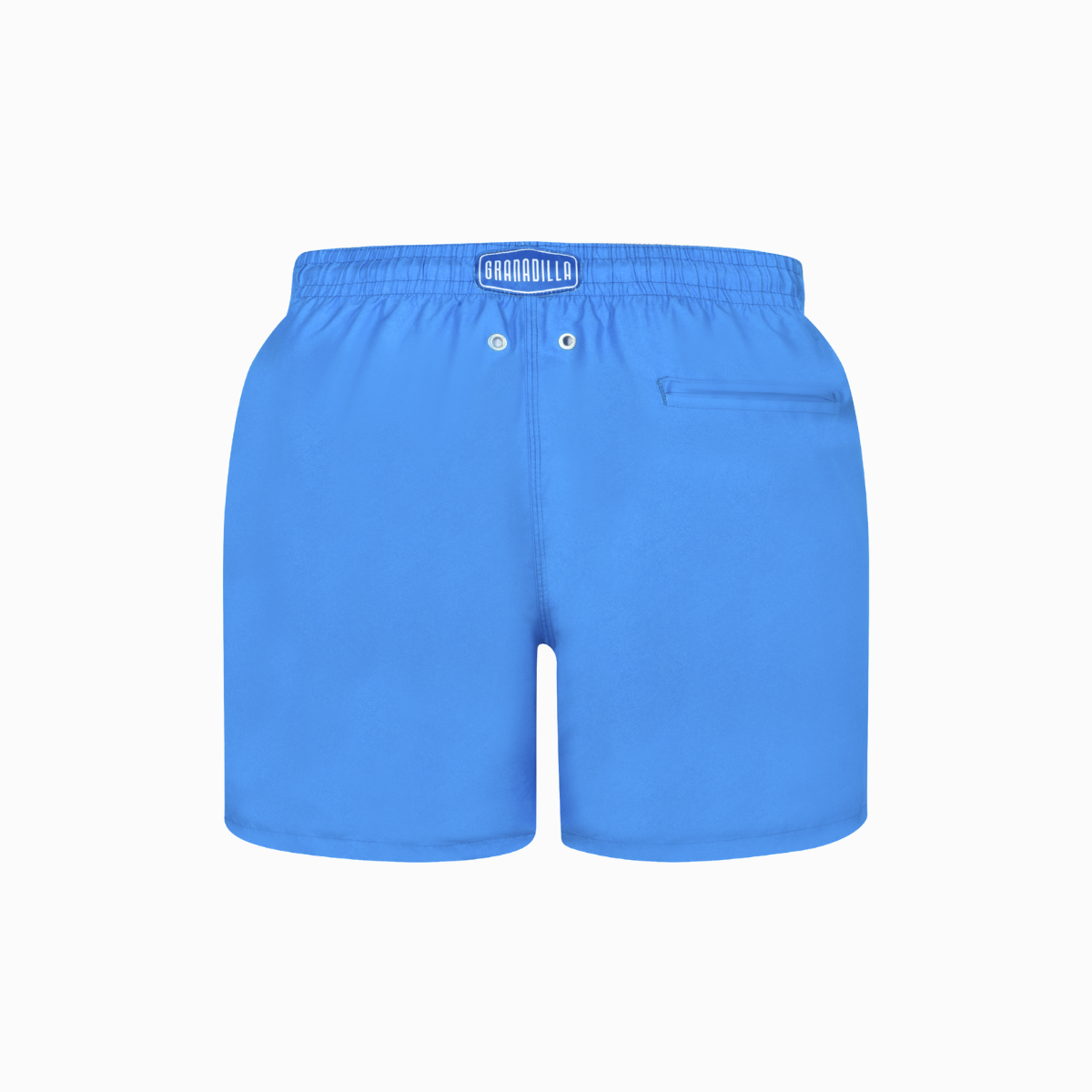Mid-Length Swim Shorts | Stone Wash / Cobalt