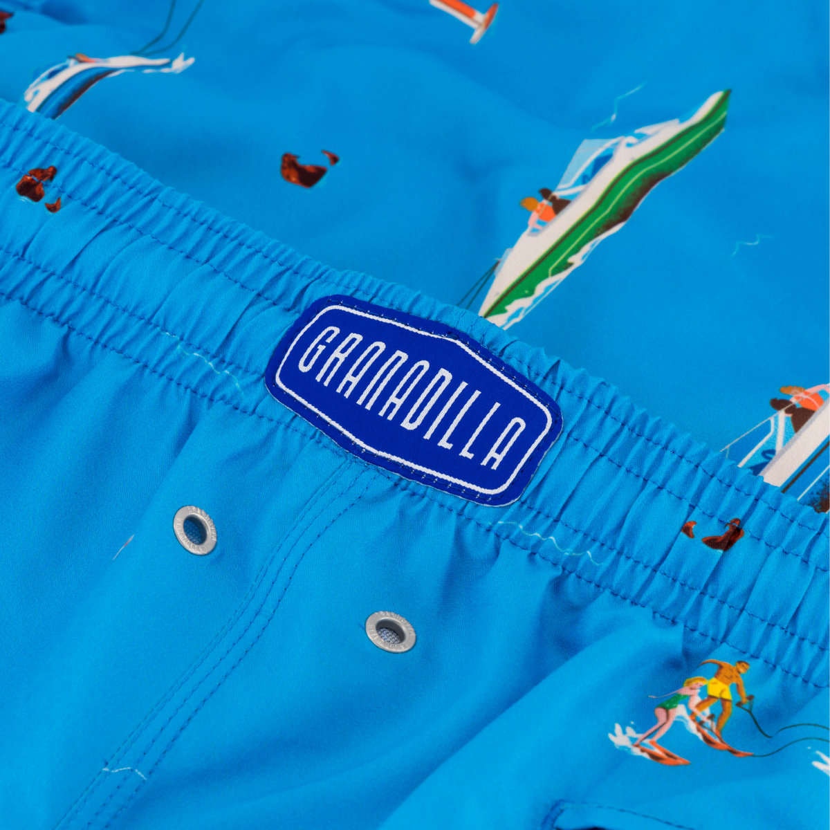 Mid-length Swim Shorts | Knysna Skier / Scuba Blue