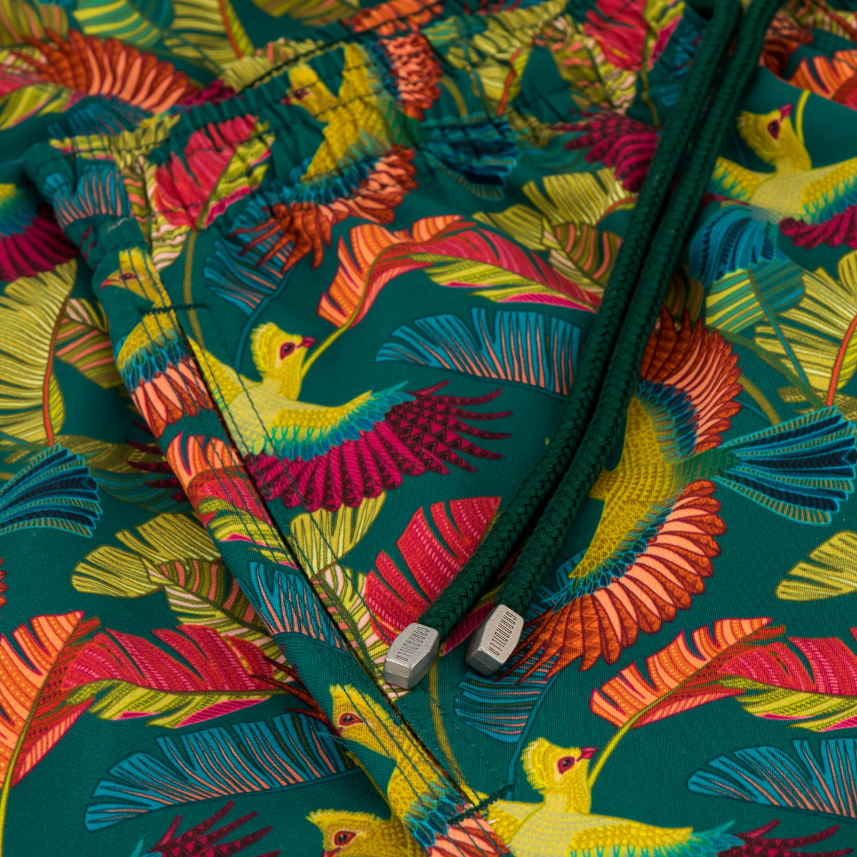 Mid-length Swim Shorts | Loerie / Green