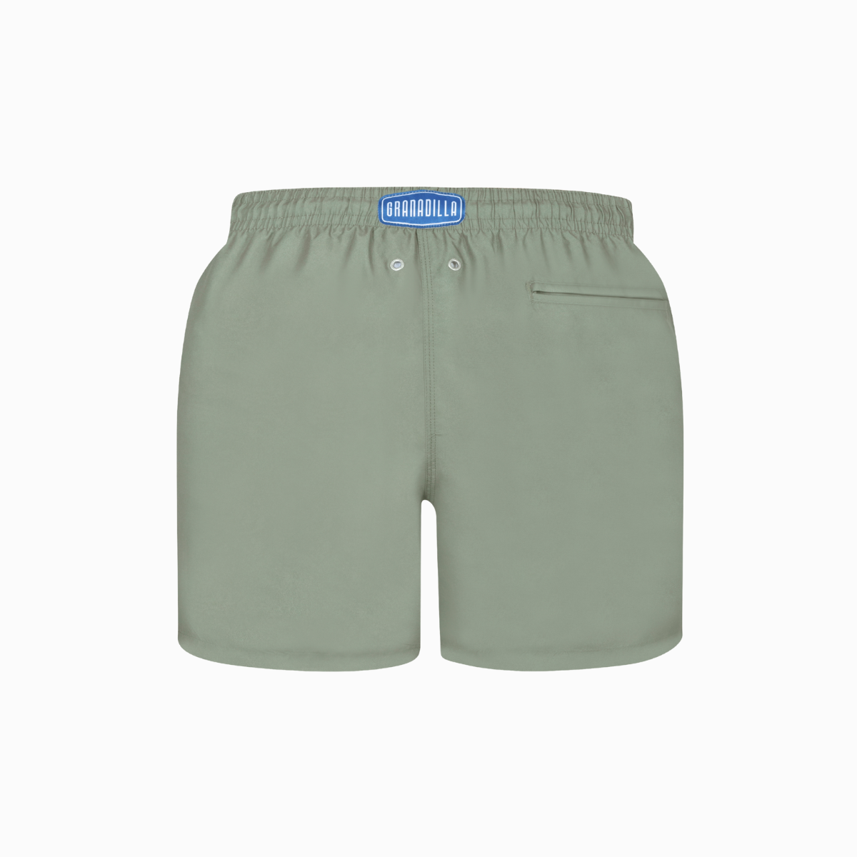 Mid-length Swim Shorts | Plain / Fatigue