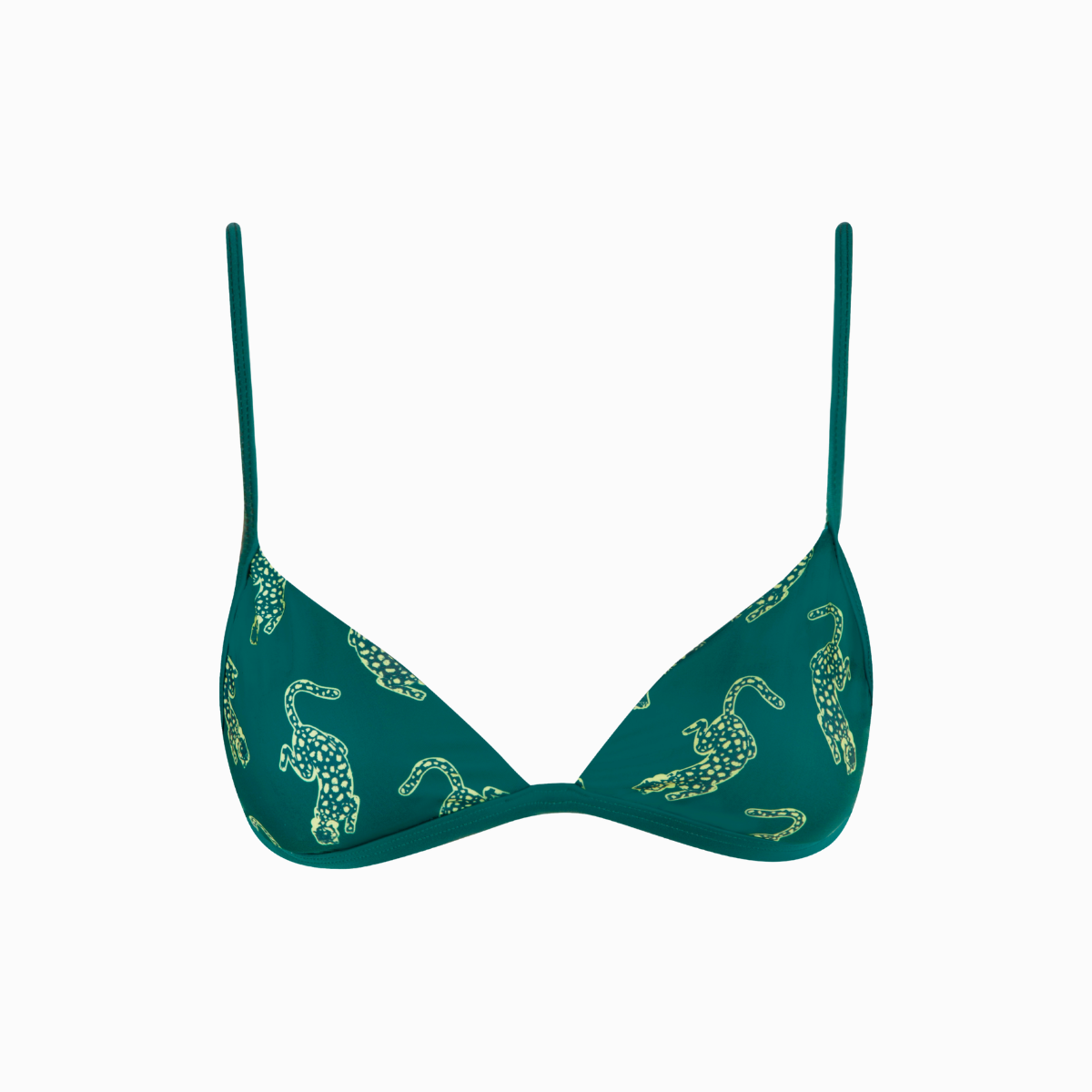 The Clifton Top | Leopard / Emerald