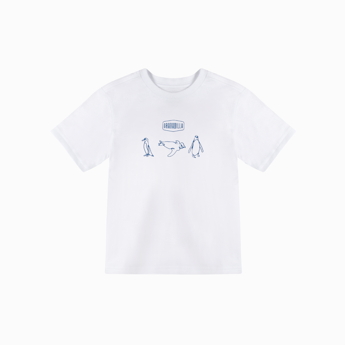 Kids Tee | Penguins / Blue
