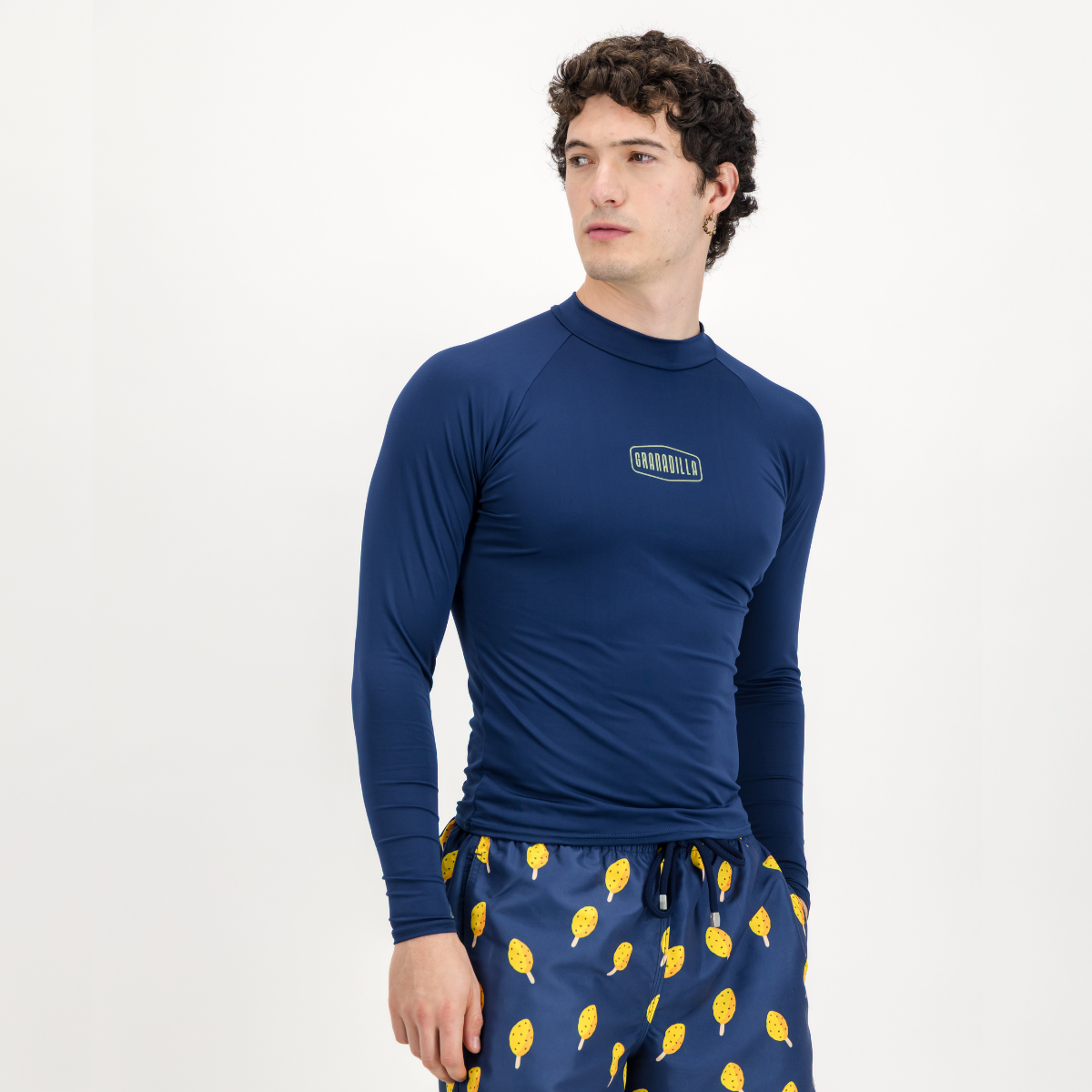 Mens Rash Vest | Plain / Navy