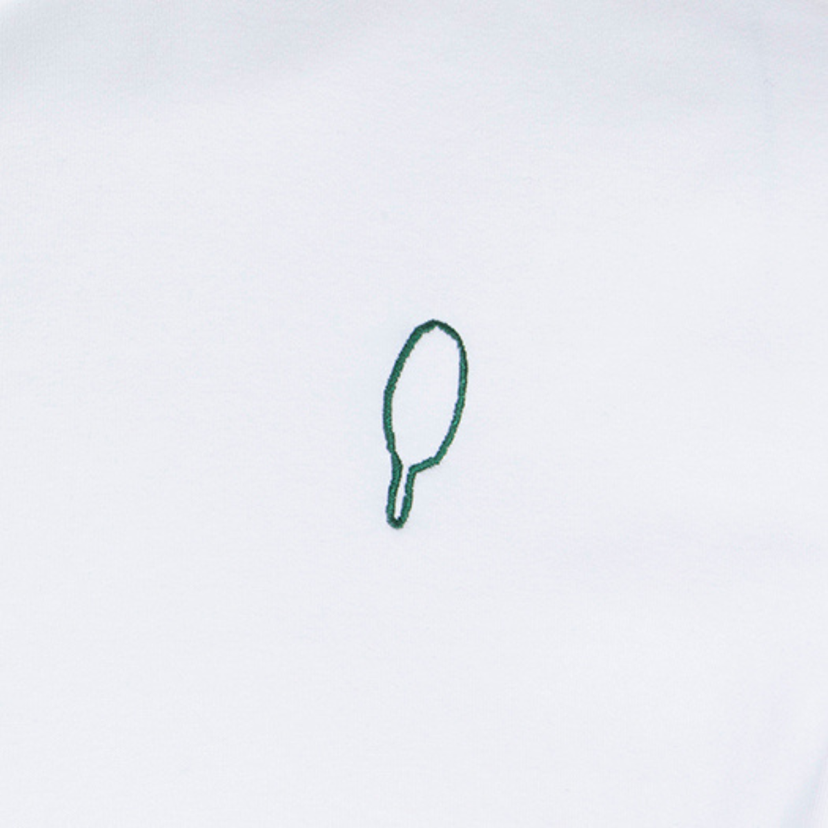 White Tee | Green Lolly