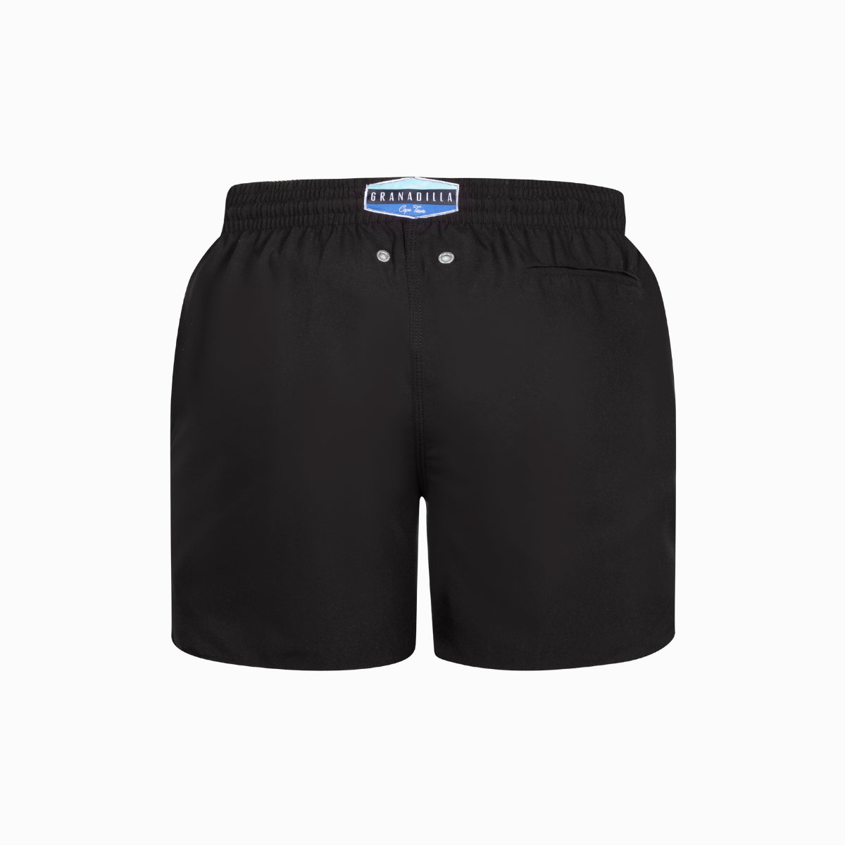 Mid-length Swim Shorts | Lolly Embroidery / Black