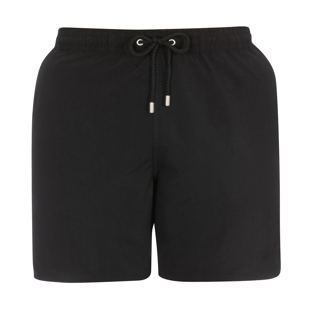 Plain black swimming shorts sales