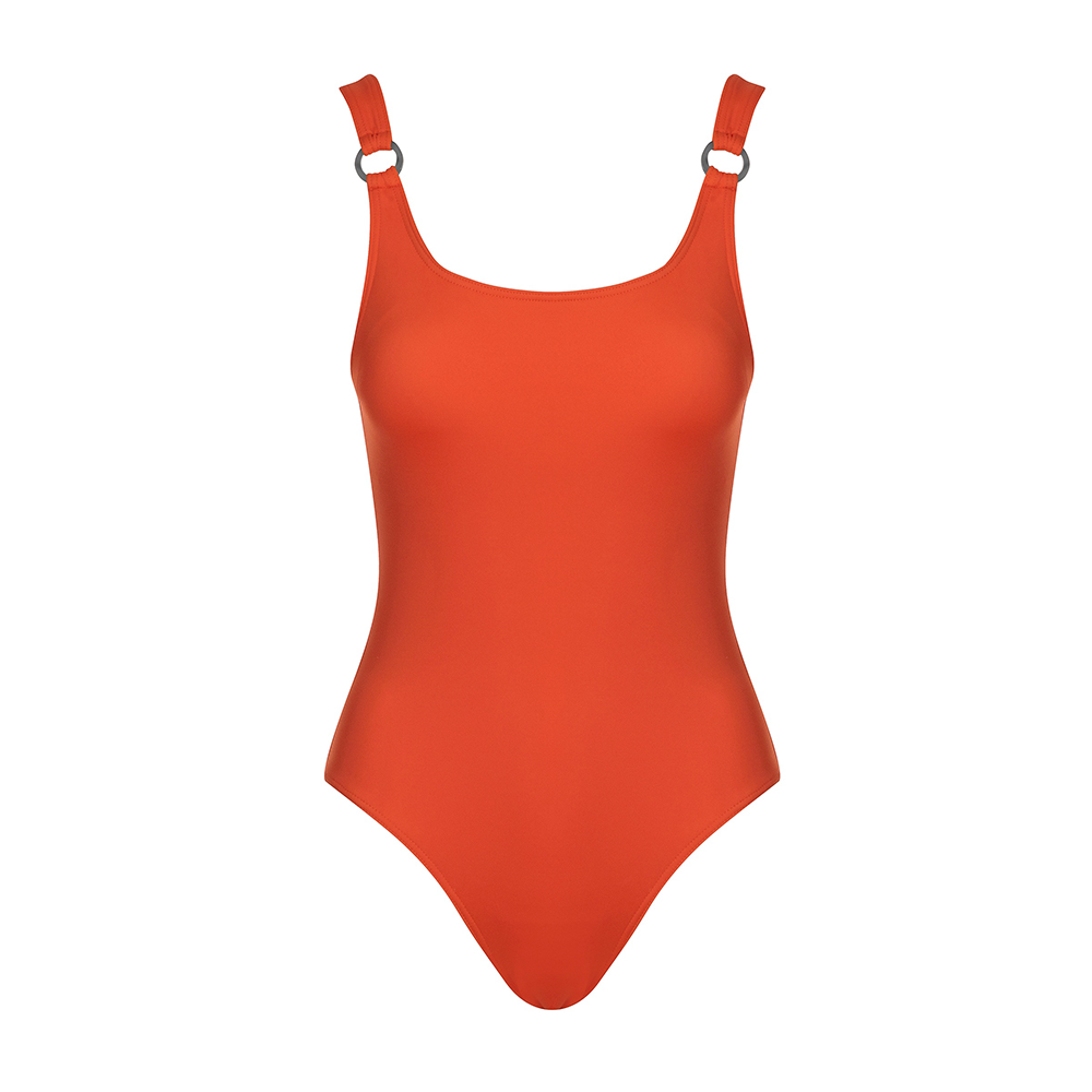 O-Ring One Piece | Sunset Red
