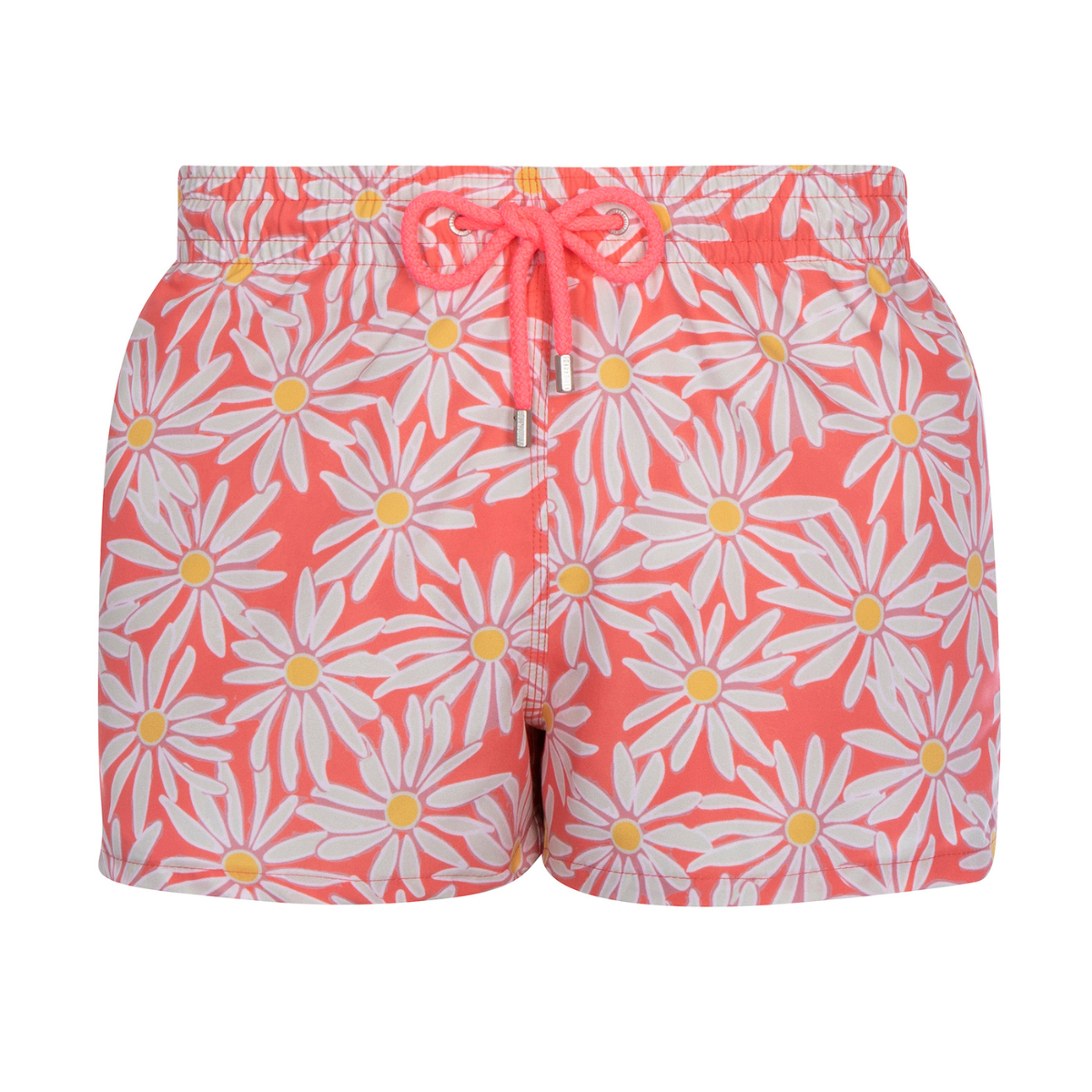 Short Swim Shorts | Daisies / Pink