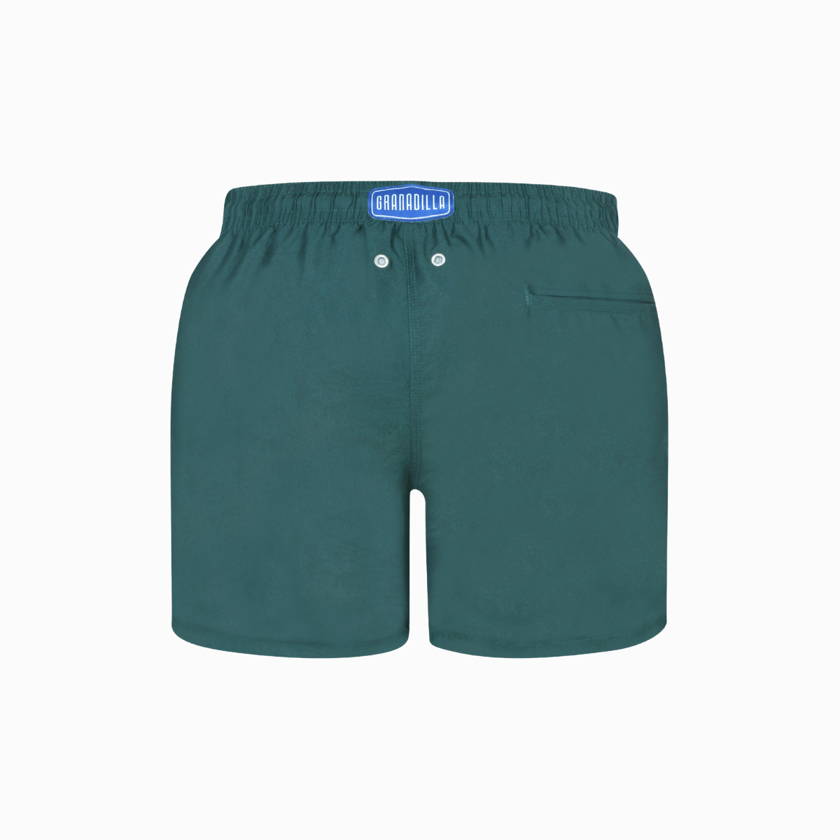 Mid-Length Swim Shorts | Stone Wash / Emerald