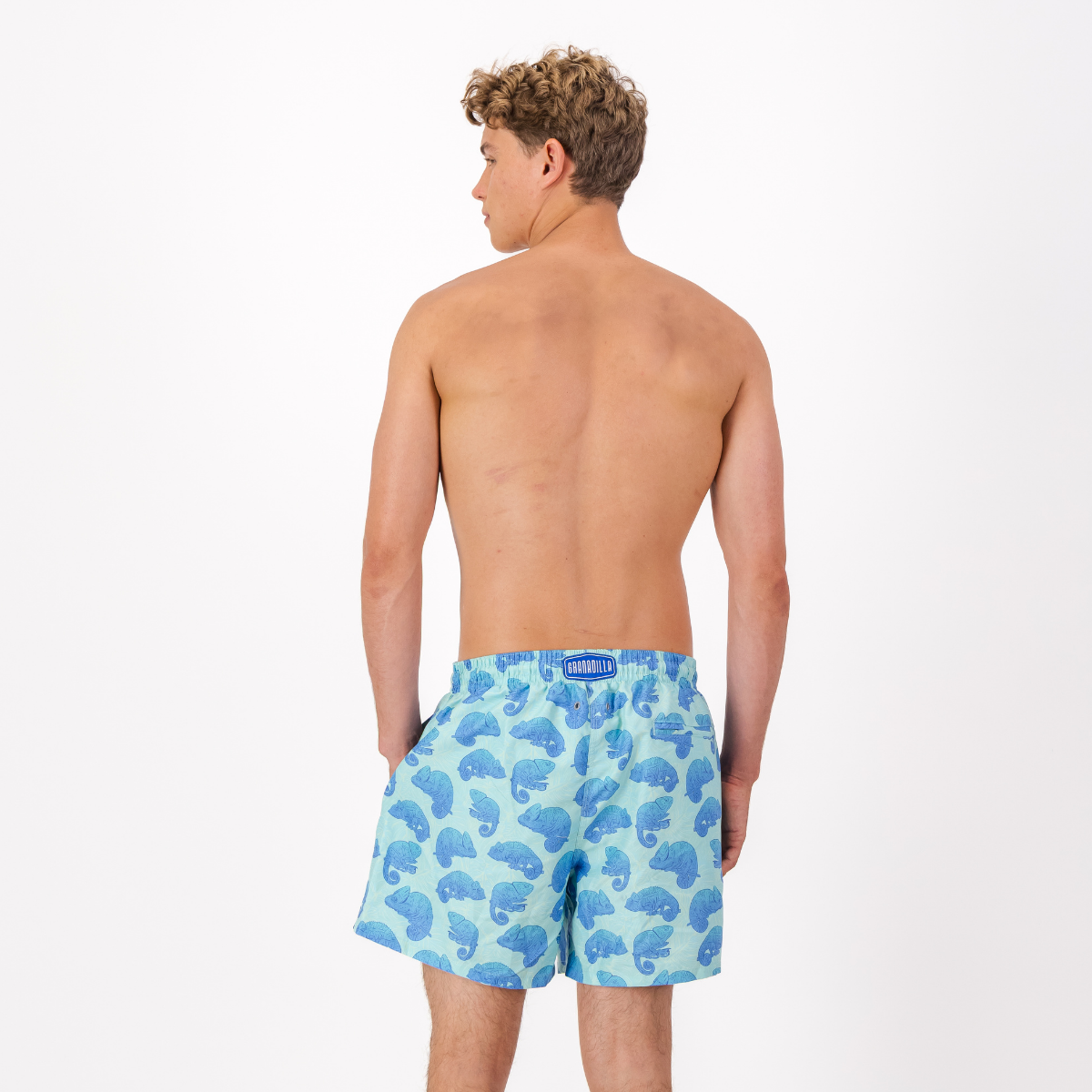 Mid-length Swim Shorts | Chameleon / Mint