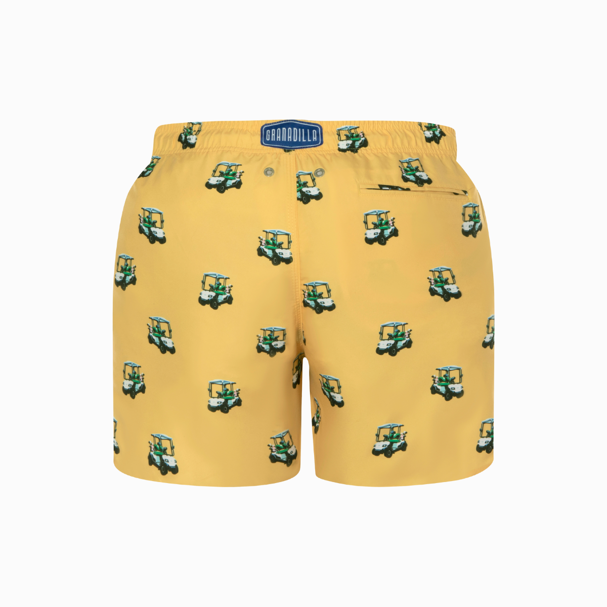 Mid-length Swim Shorts | Golf / Yellow