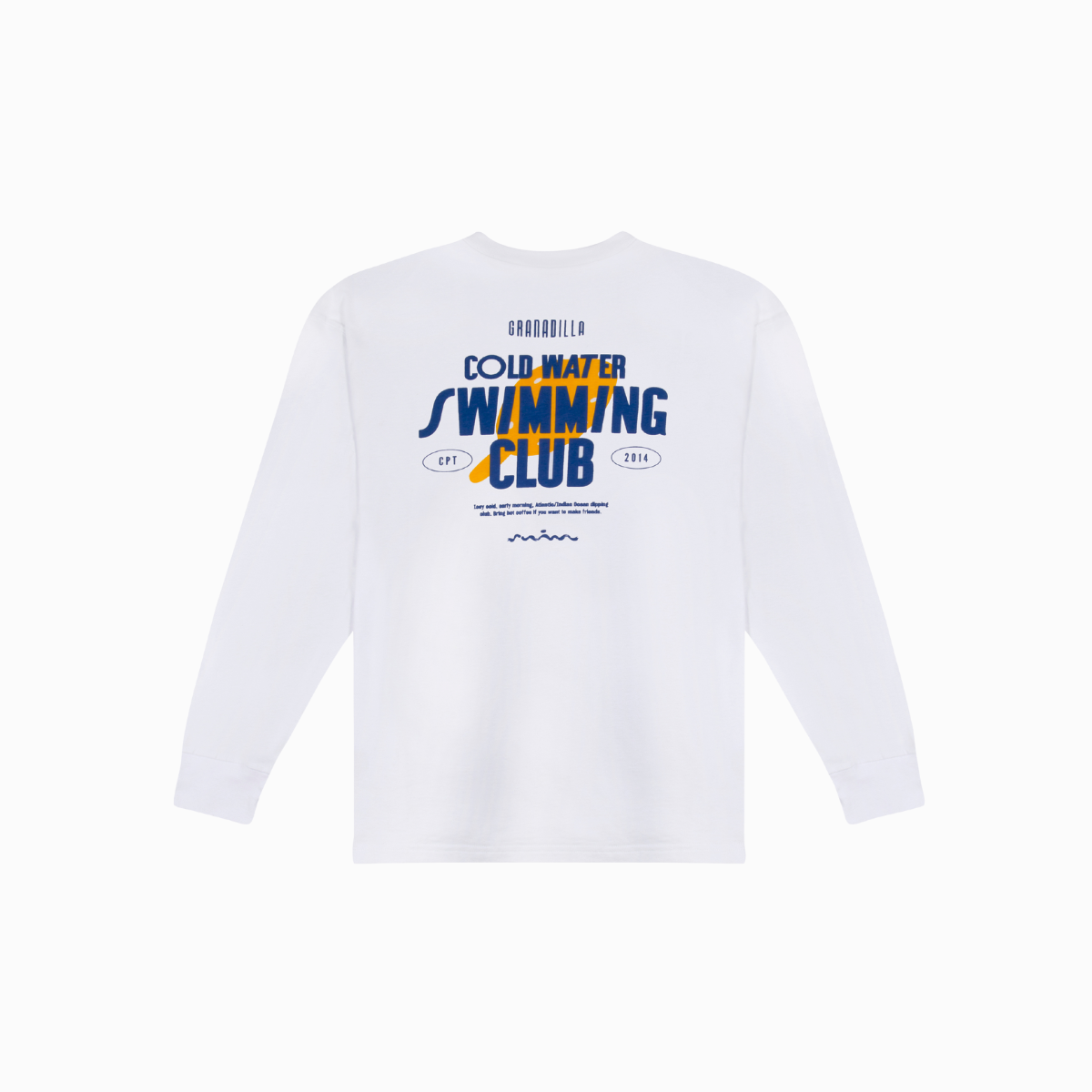 White Long Sleeve | Swimming Club