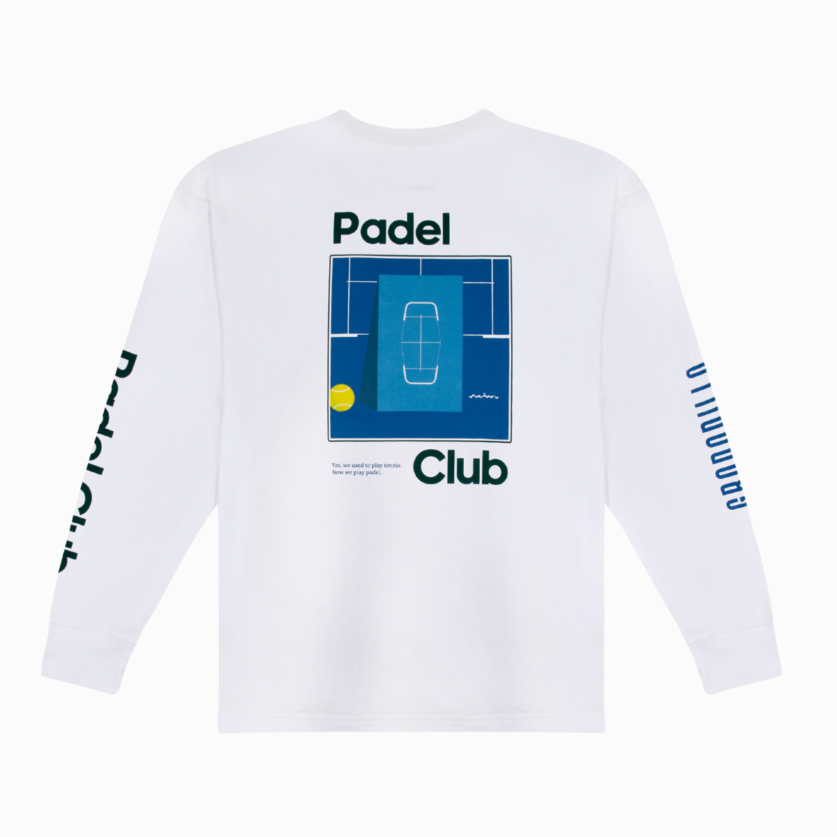 White Long Sleeve | Padel Club