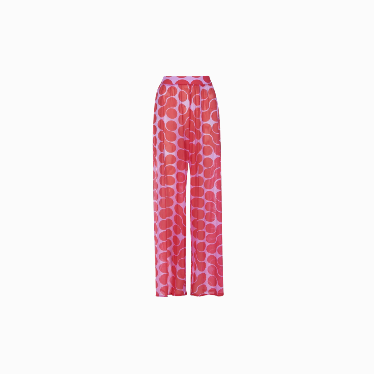 Mesh Wide Leg Pants | Lava Lamp