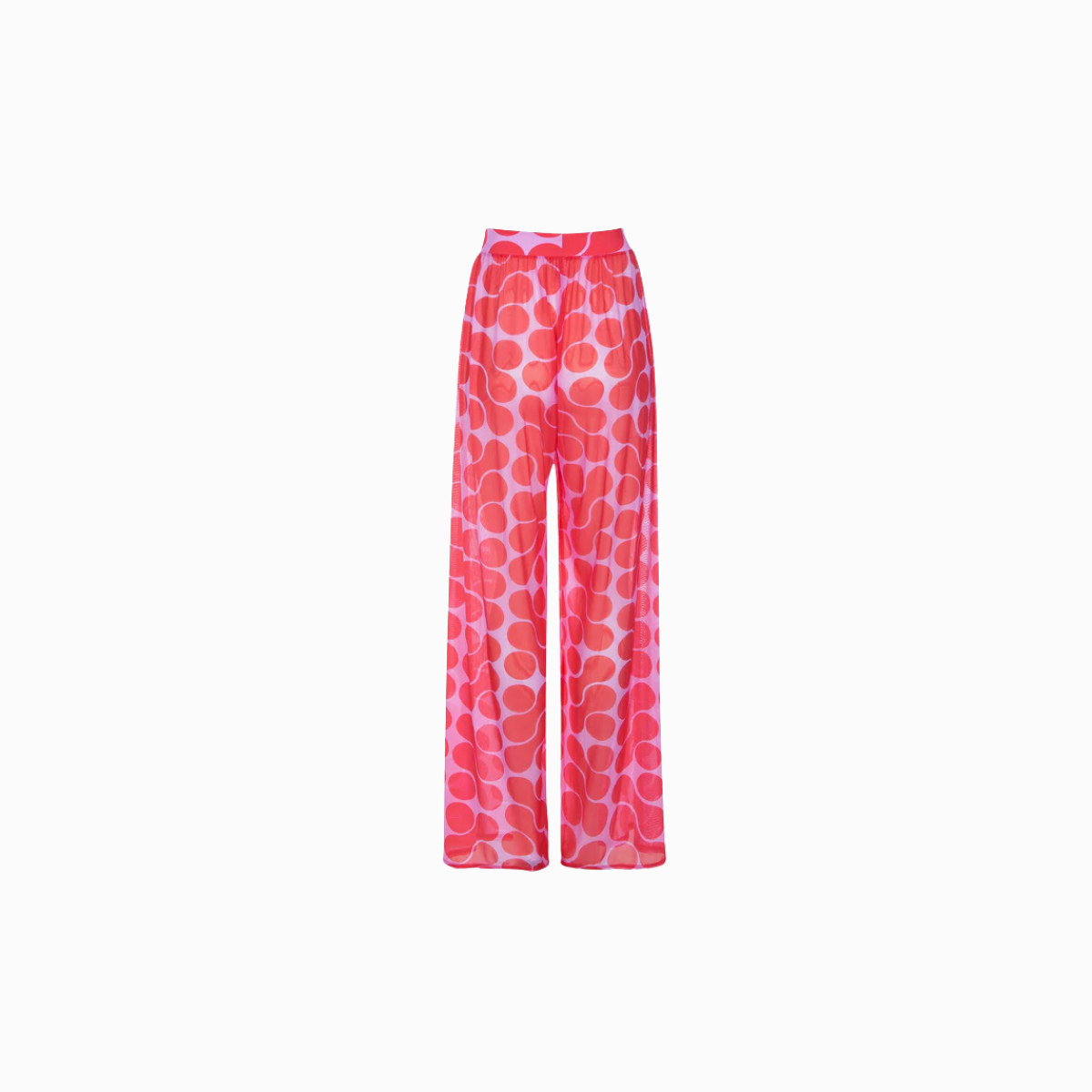 Mesh Wide Leg Pants | Lava Lamp