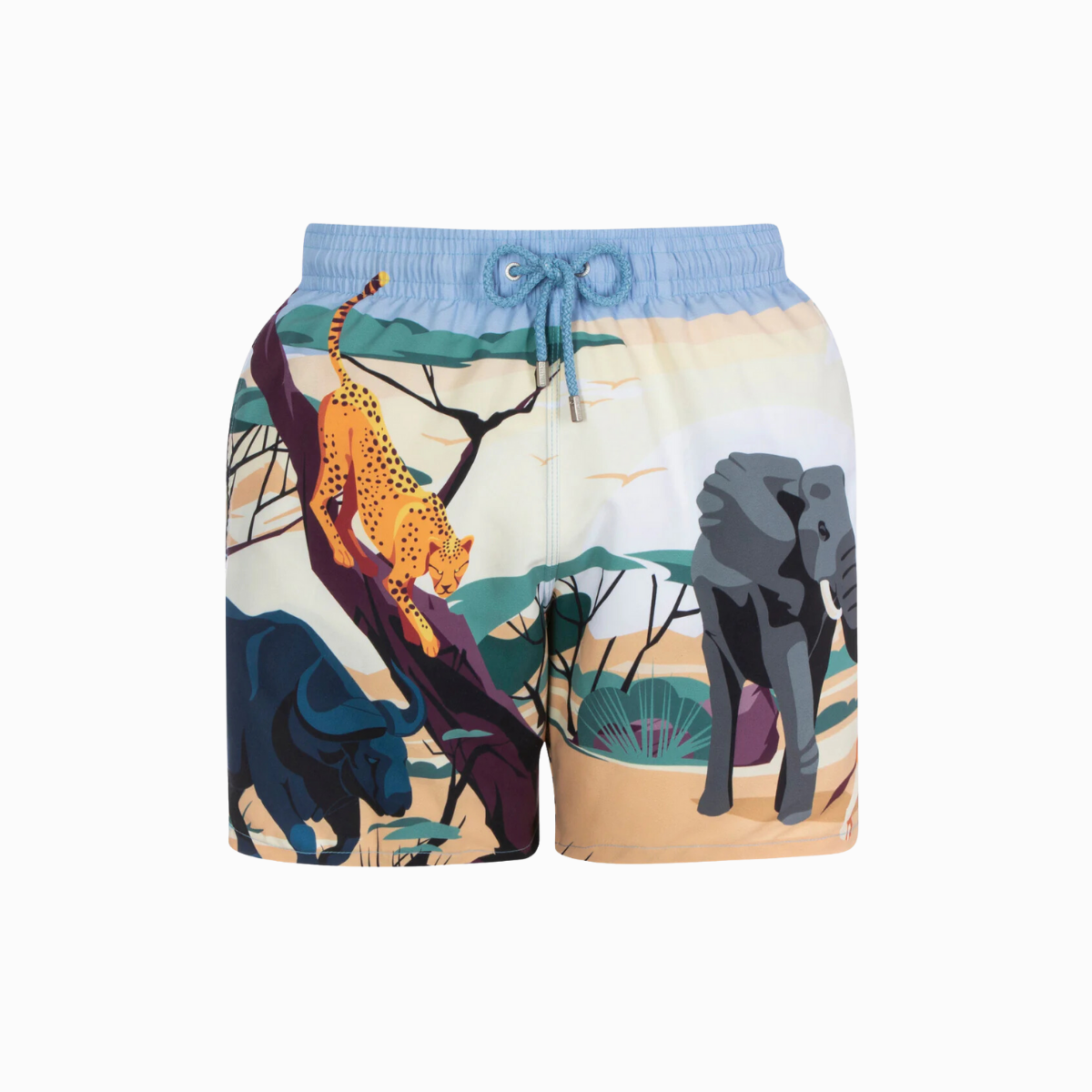 Mid-length Swim Shorts | Big Five / Blue