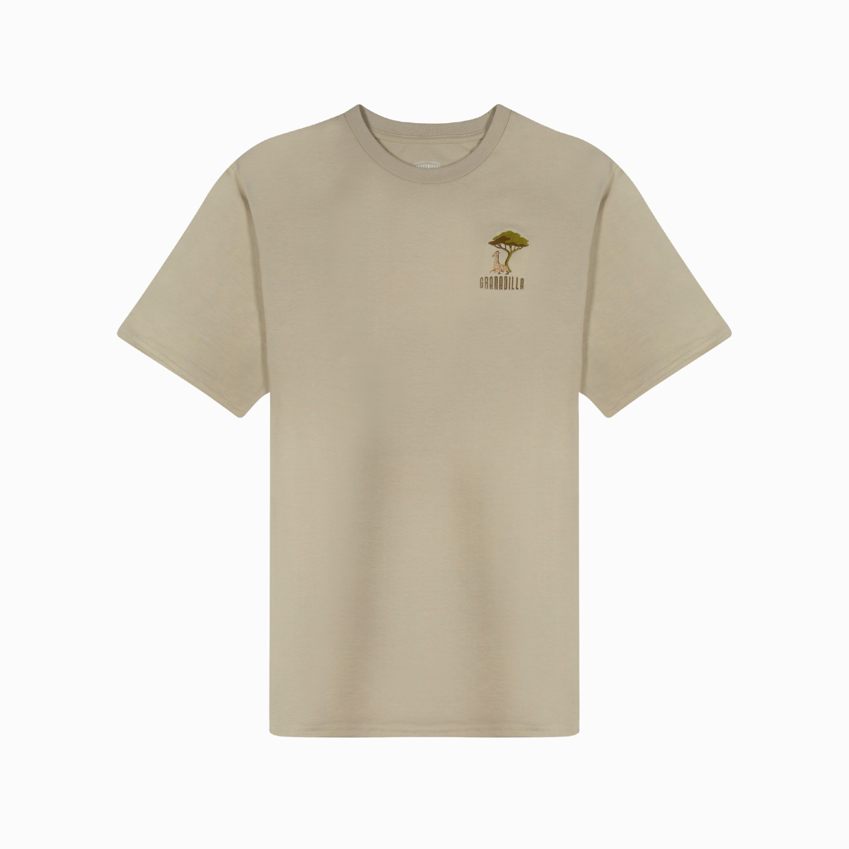 Stone Tee | Giraffe Embroidery