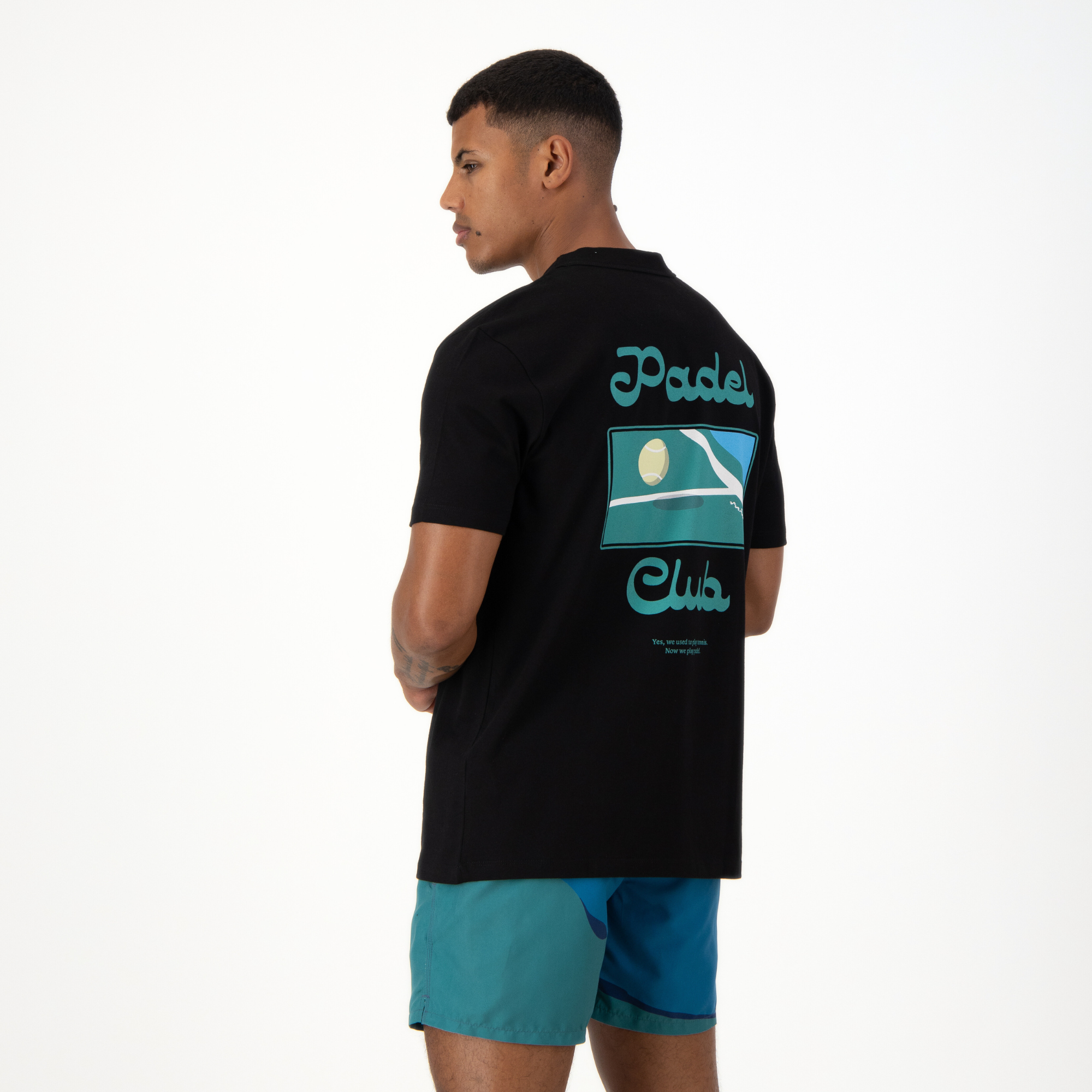 Black Tee | Padel Club