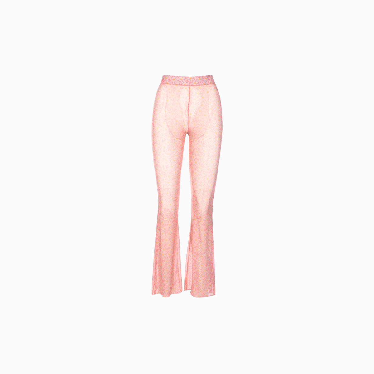 Mesh Flare Pants | Daisies