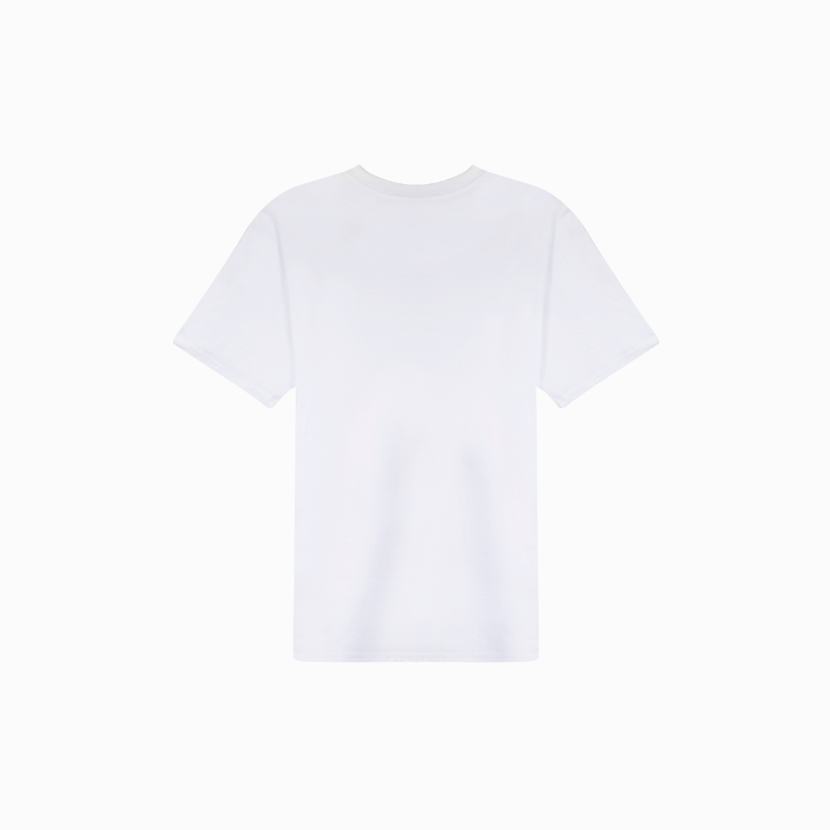 White Tee | Penguin / Blue