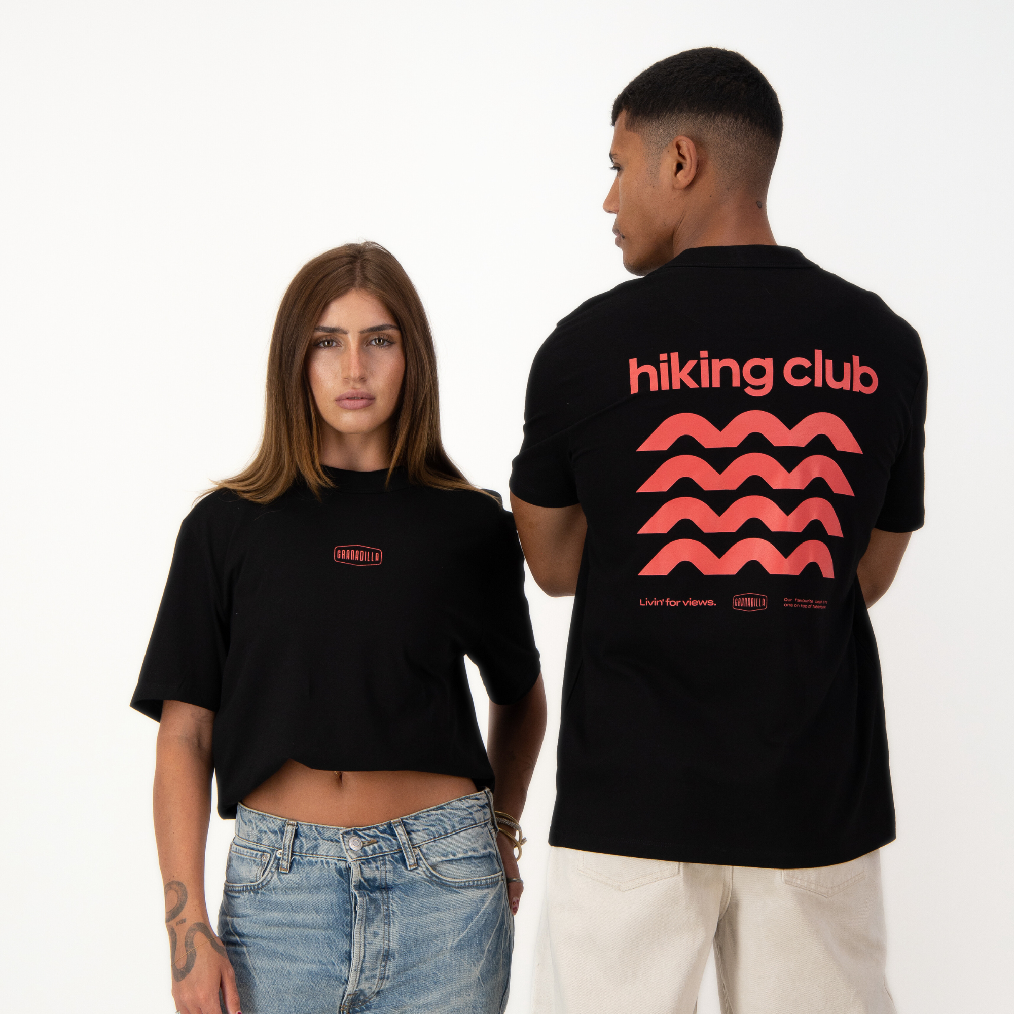 Black Tee | Hiking Club Tee