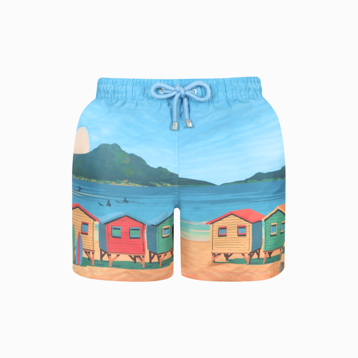 Mid-length Swim Shorts | Muizies  / Blue