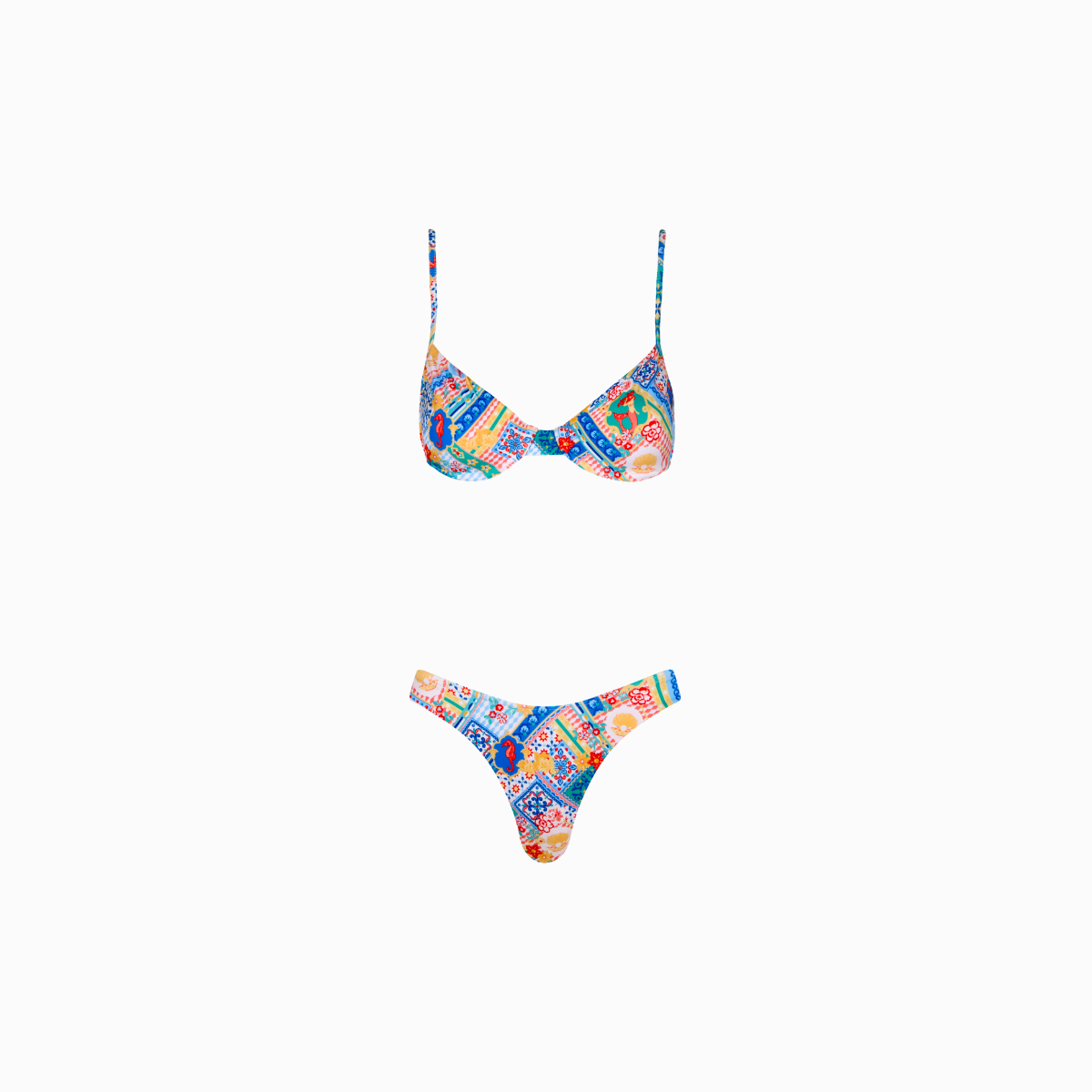 The Mermaid Mosaic Set | Mid Coverage