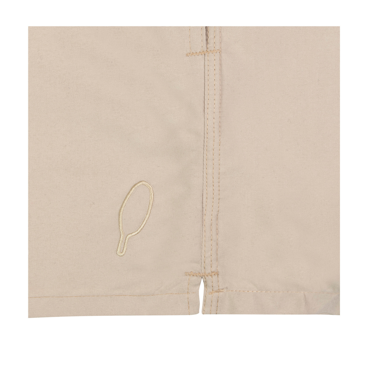 Mid-Length | Plain Embroidery / Stone