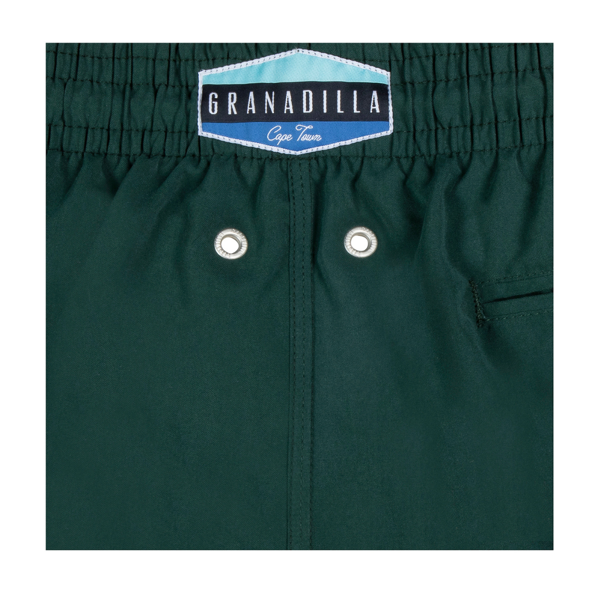 Mid-Length | Plain Embroidery  / Emerald