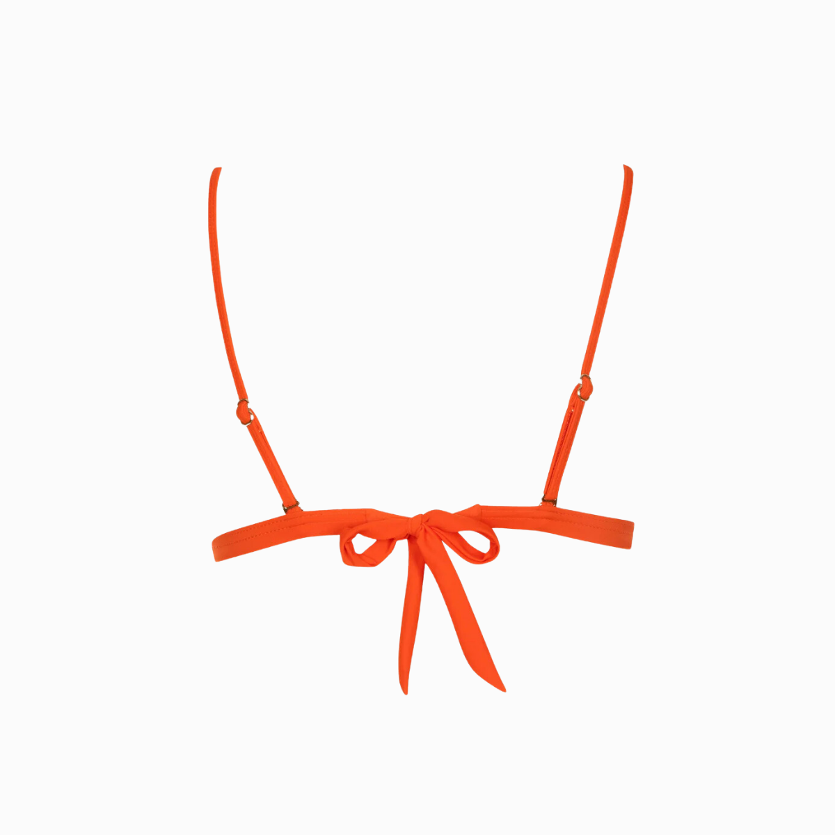 Bralette Bikini Top | Sunset Red