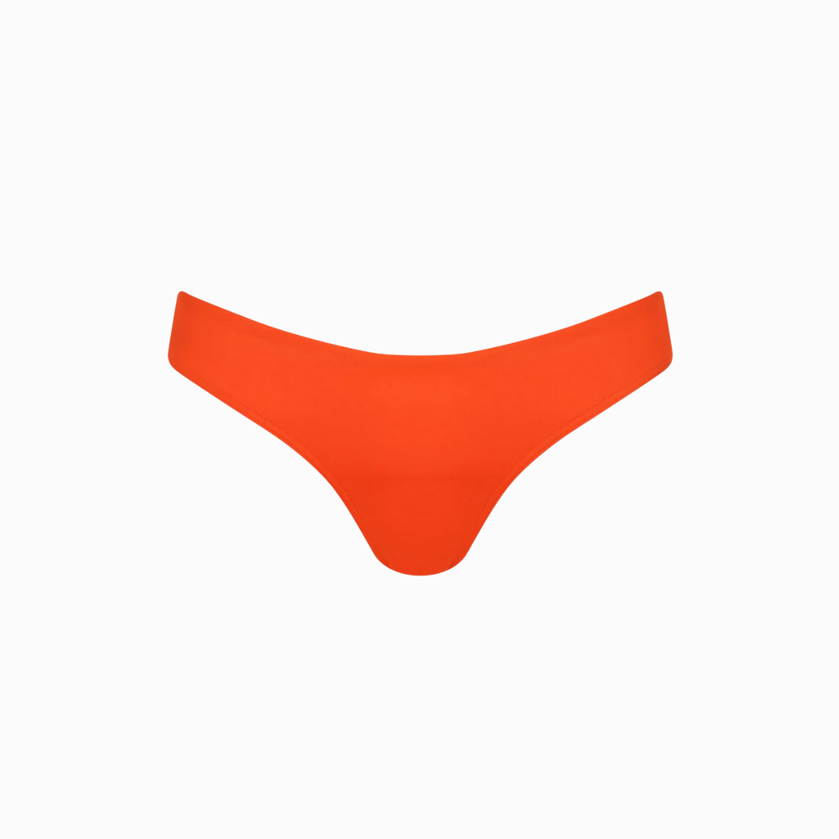 Basic Bikini Bottoms | Sunset Red